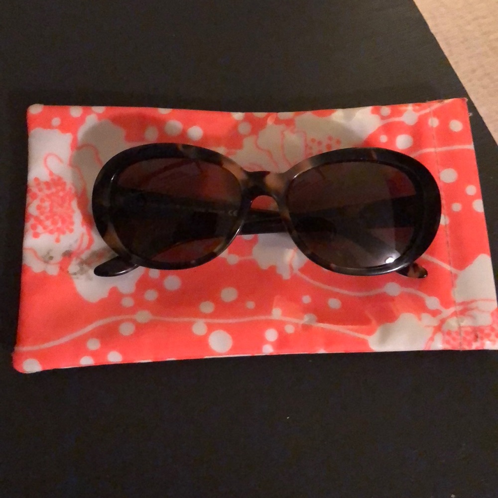 Kate Spade polarized tortoise sunglasses